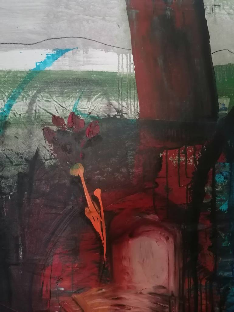 Original Modernism Abstract Painting by Stefano Mazzolini