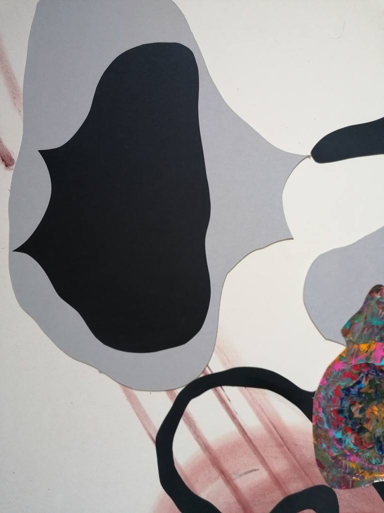 Original Abstract Collage by Stefano Mazzolini