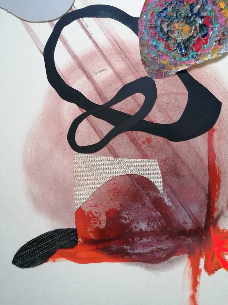 Original Abstract Collage by Stefano Mazzolini