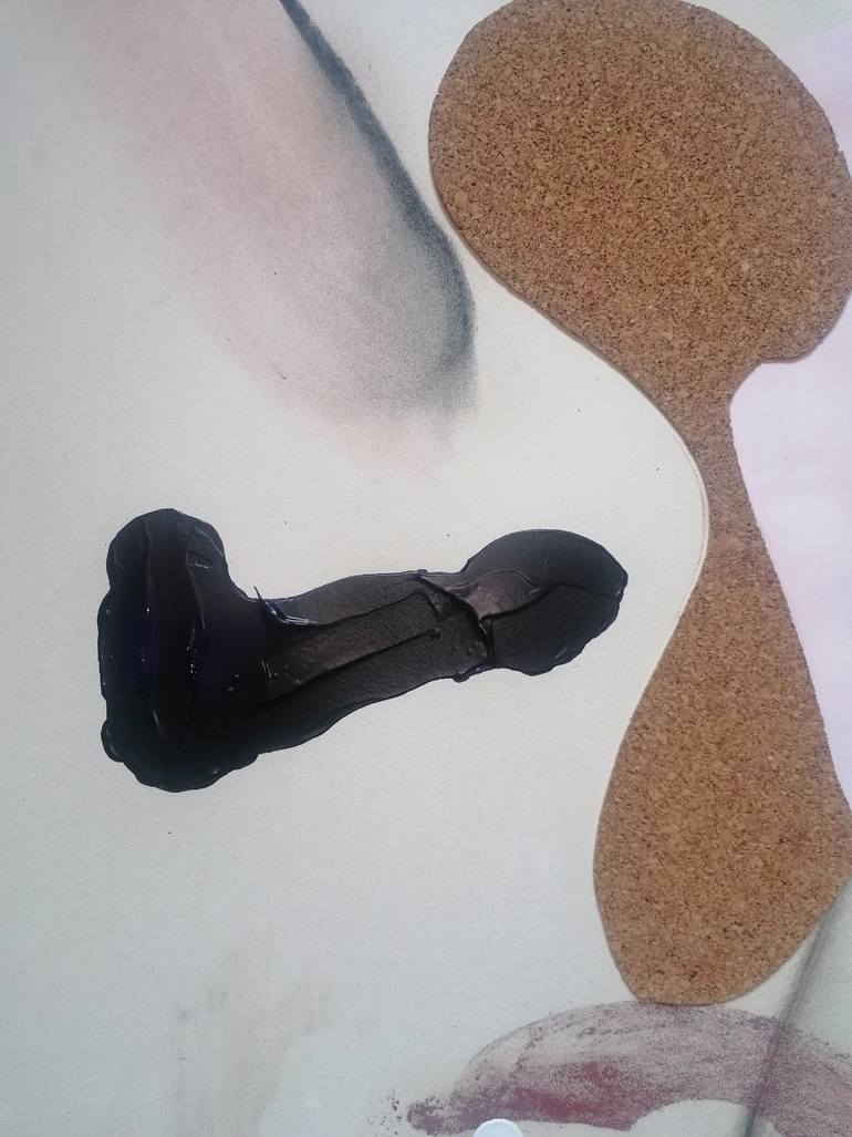 Original Abstract Collage by Stefano Mazzolini