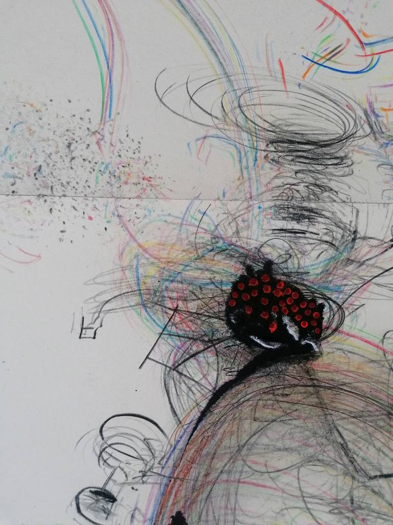 Original Modern Abstract Collage by Stefano Mazzolini