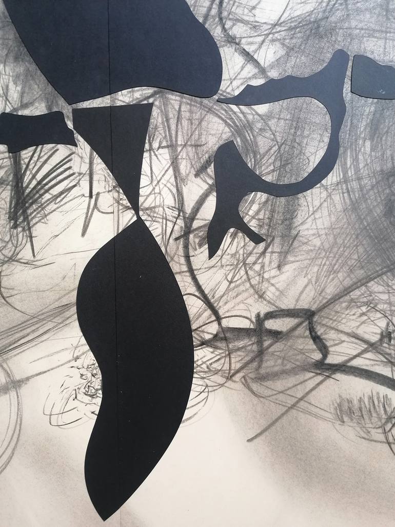 Original Modernism Abstract Collage by Stefano Mazzolini