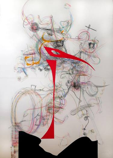 Original Modern Abstract Paintings by Stefano Mazzolini