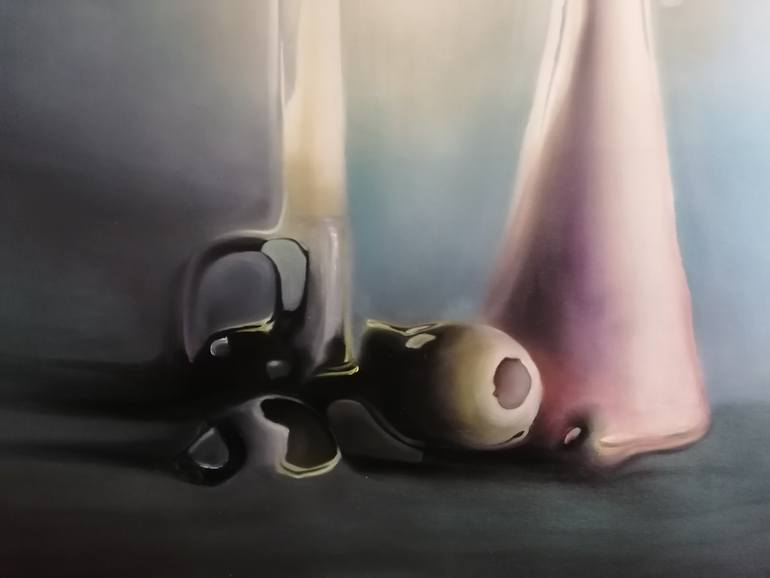 Original Modernism Still Life Painting by Stefano Mazzolini