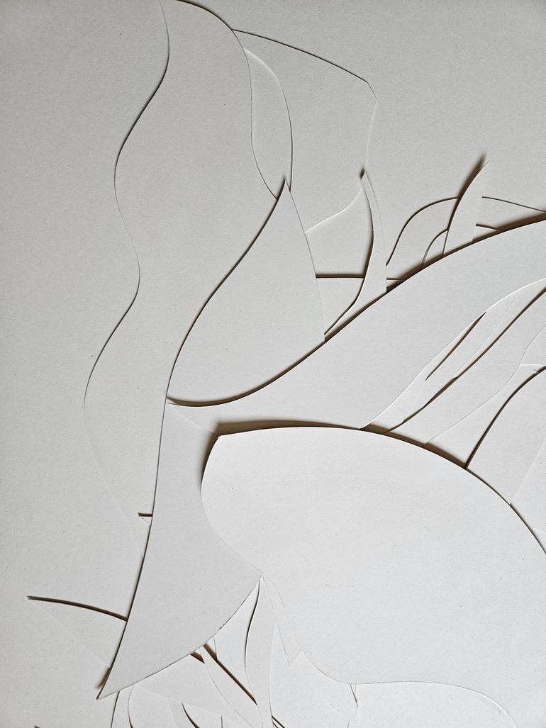 Original Modernism Abstract Collage by Stefano Mazzolini