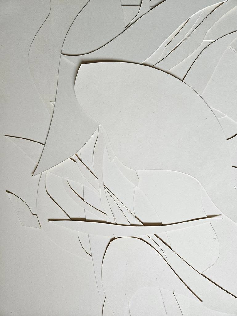 Original Modernism Abstract Collage by Stefano Mazzolini