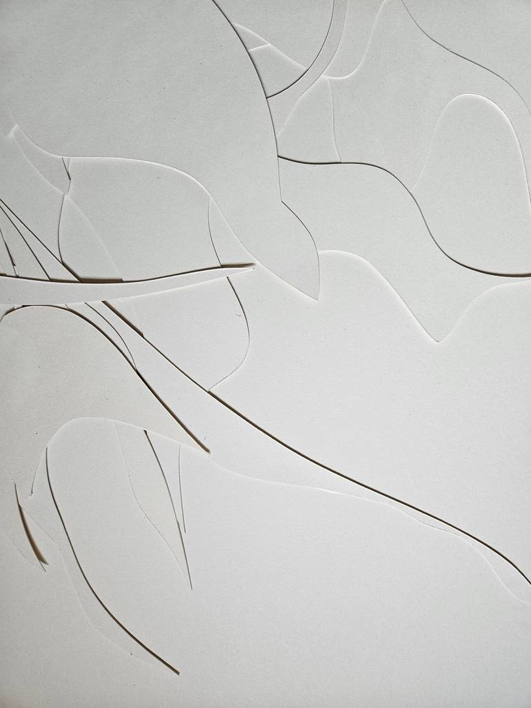 Original Modernism Abstract Collage by Stefano Mazzolini