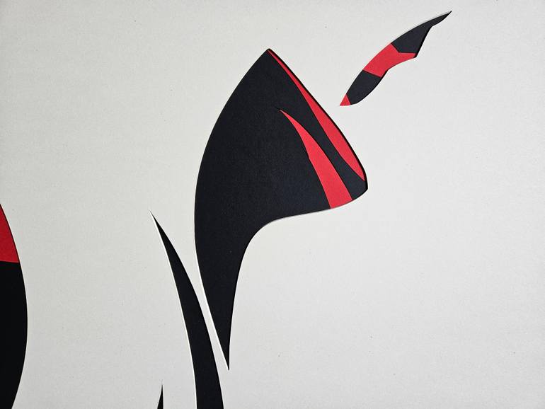 Original Modernism Abstract Collage by Stefano Mazzolini