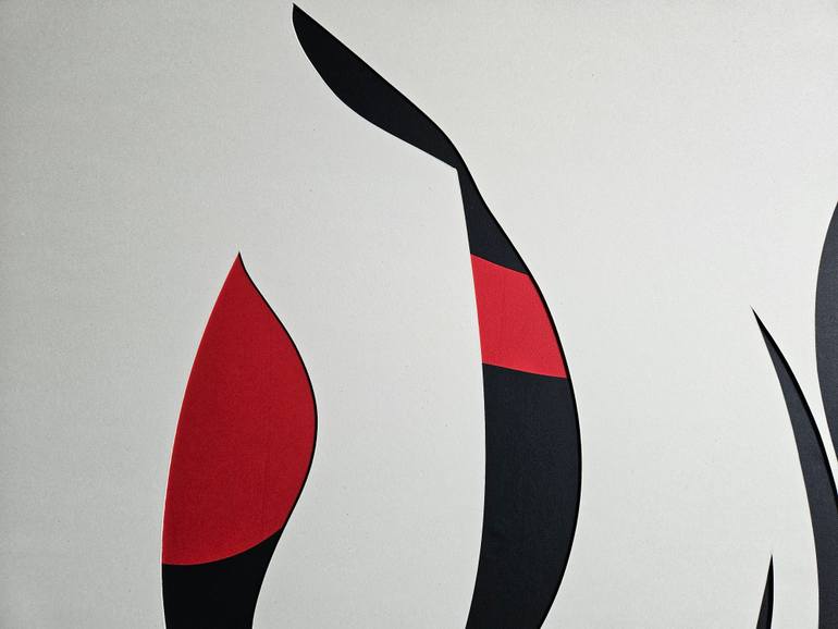 Original Modernism Abstract Collage by Stefano Mazzolini
