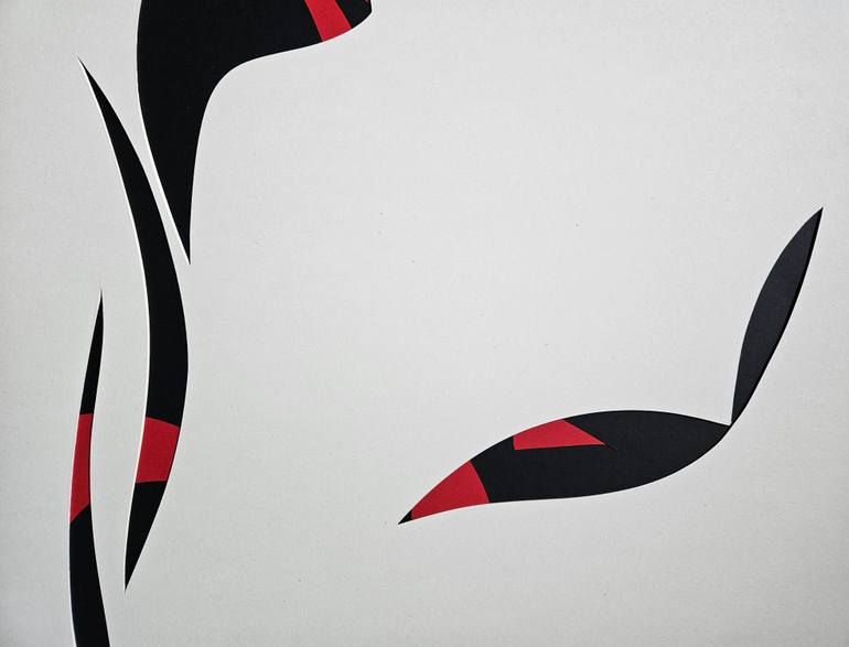 Original Modernism Abstract Collage by Stefano Mazzolini