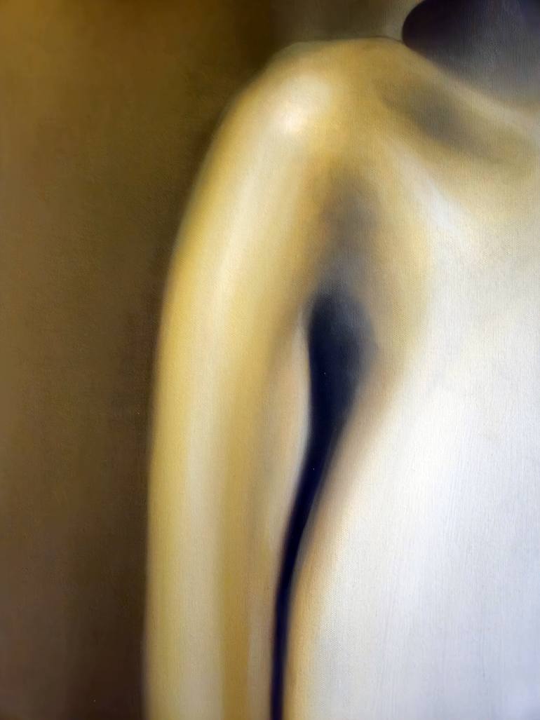 Original Modernism People Painting by Stefano Mazzolini