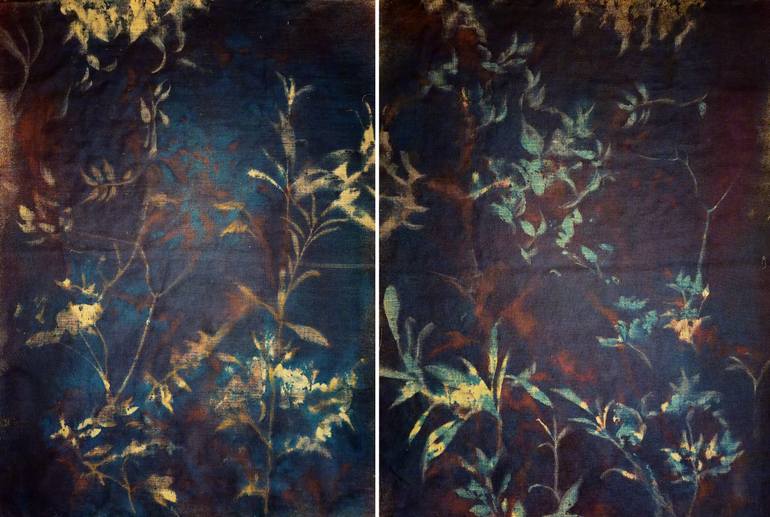Original Modernism Botanic Painting by Stefano Mazzolini