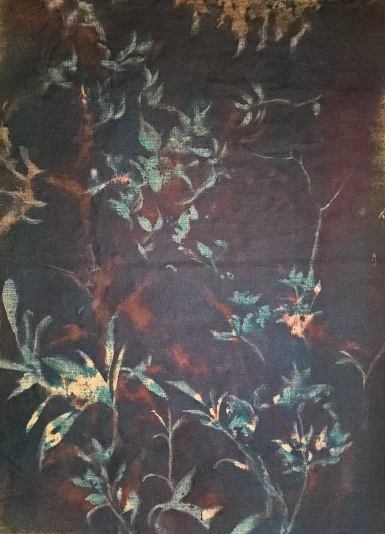 Original Modernism Botanic Painting by Stefano Mazzolini
