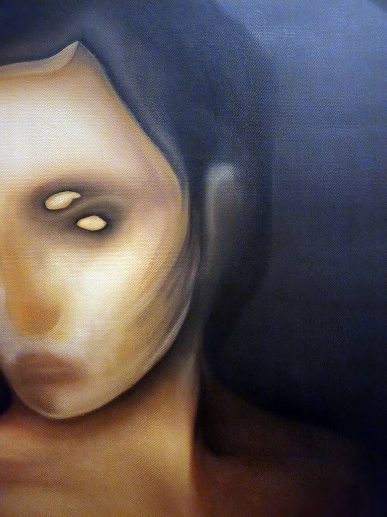 Original Modernism People Painting by Stefano Mazzolini