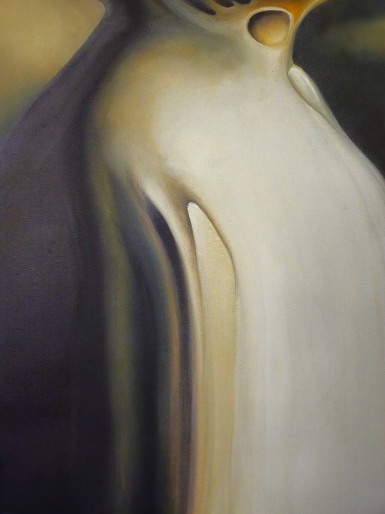 Original Modernism People Painting by Stefano Mazzolini