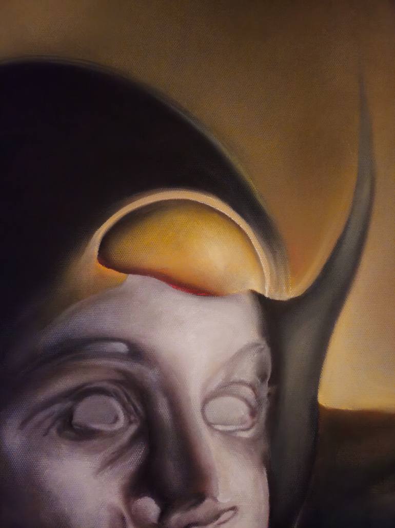 Original Modernism People Painting by Stefano Mazzolini