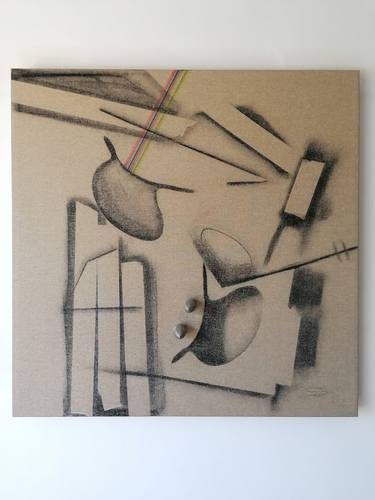 Original Modern Abstract Drawings by Stefano Mazzolini