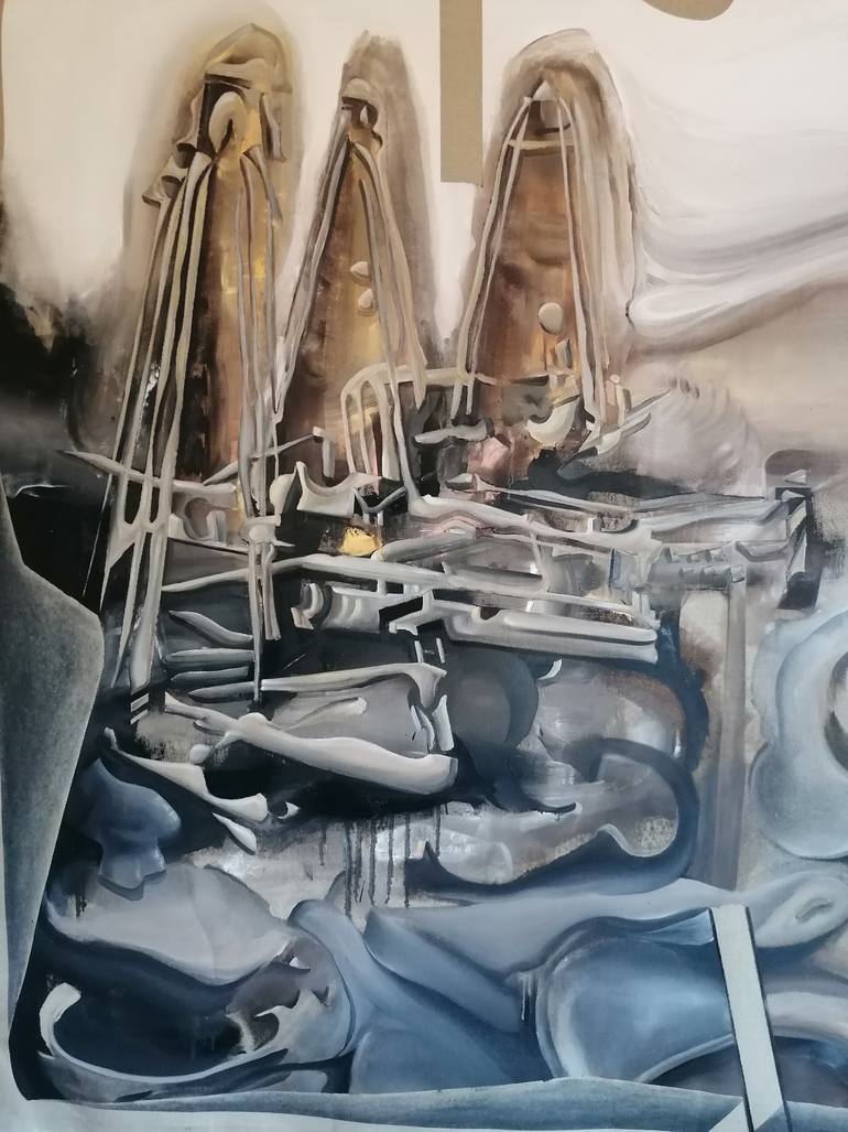 Original Modern Cities Painting by Stefano Mazzolini