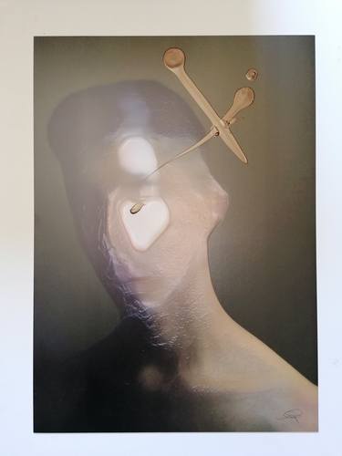 Print of Modern Portrait Mixed Media by Stefano Mazzolini