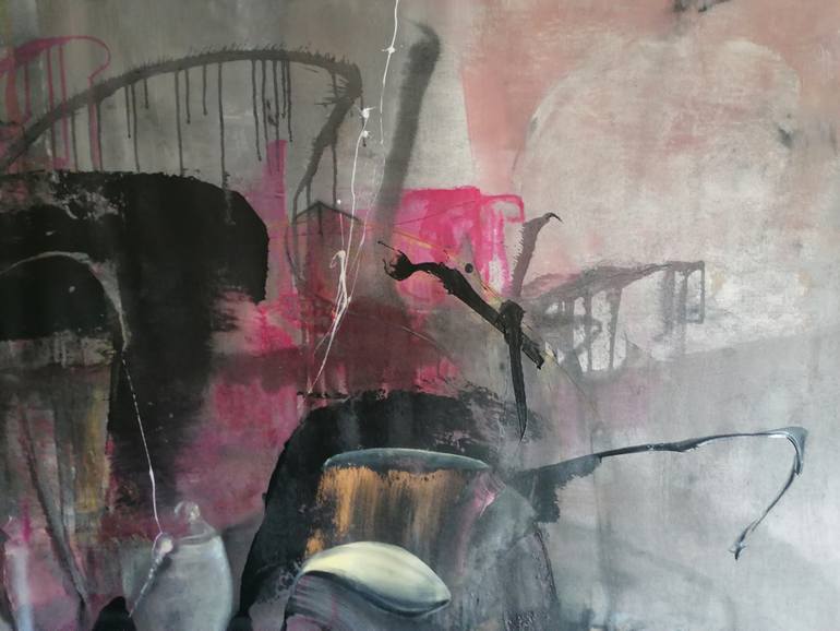 Original Modernism Abstract Painting by Stefano Mazzolini