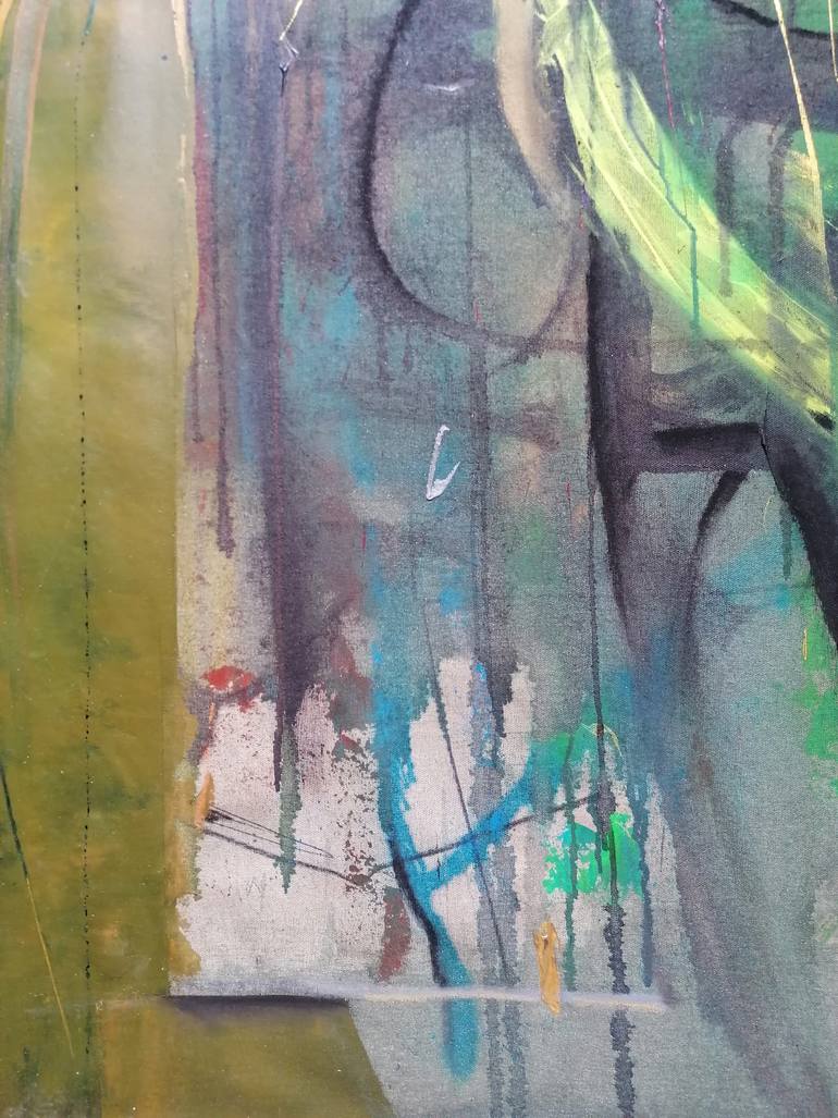 Original Modernism Abstract Painting by Stefano Mazzolini