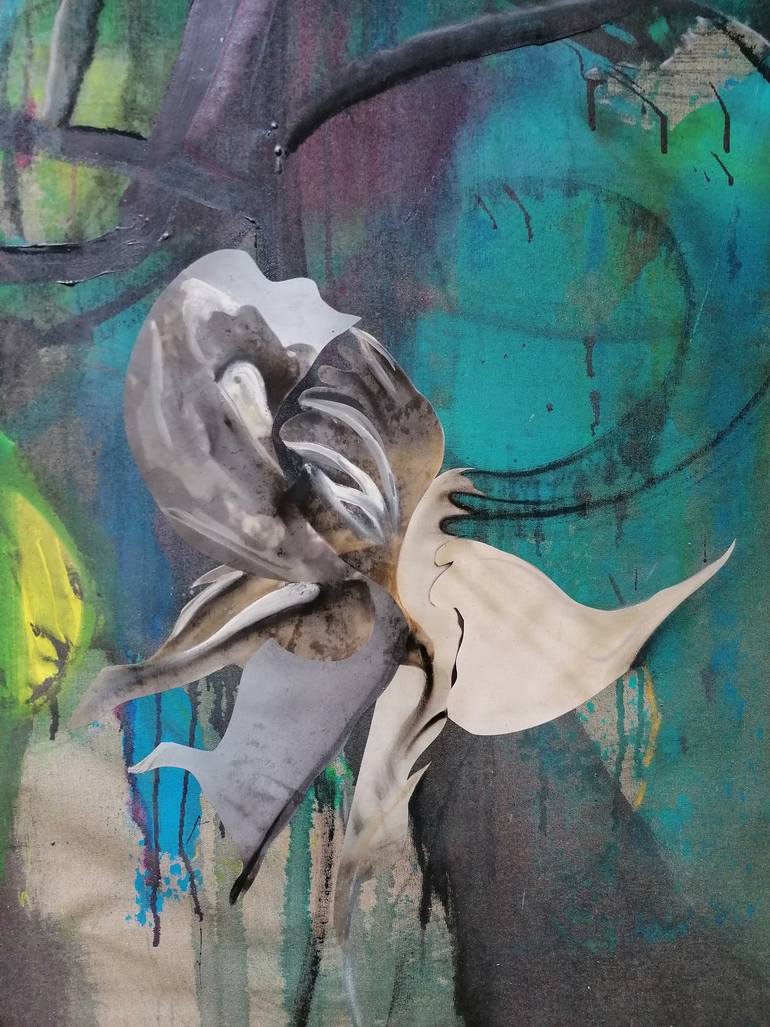 Original Modernism Abstract Painting by Stefano Mazzolini