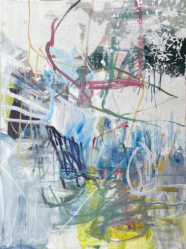 Original Abstract Expressionism Abstract Paintings by Mark Dunst
