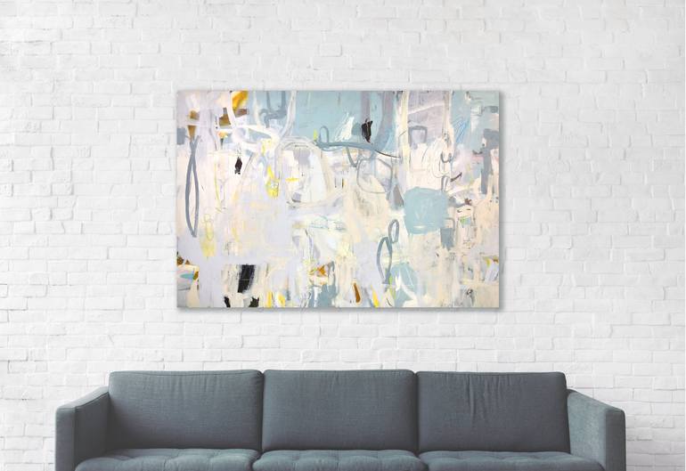 Original Abstract Expressionism Abstract Painting by Mark Dunst