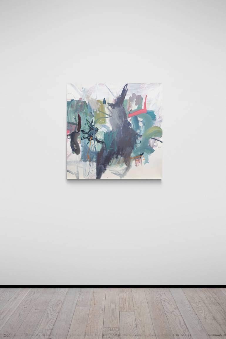 Original Abstract Expressionism Abstract Painting by Mark Dunst