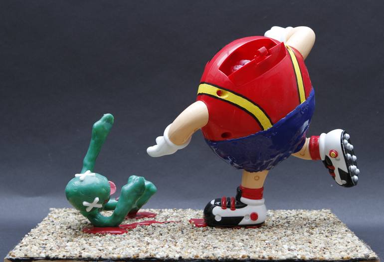 Original Pop Art Cartoon Installation by Herr Karl