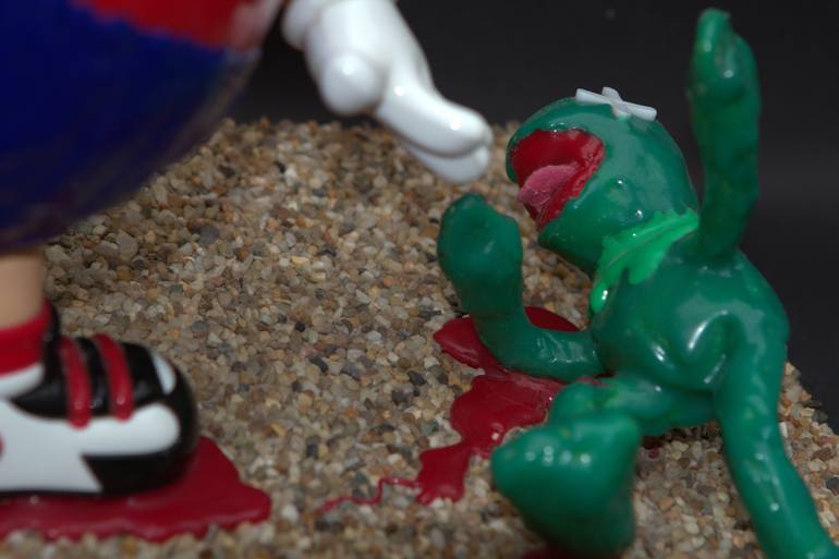 Original Pop Art Cartoon Installation by Herr Karl