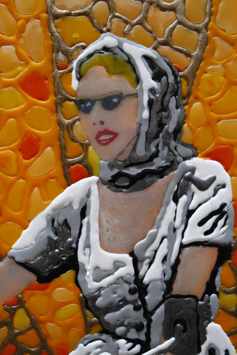 Original Pop Art Travel Painting by Herr Karl