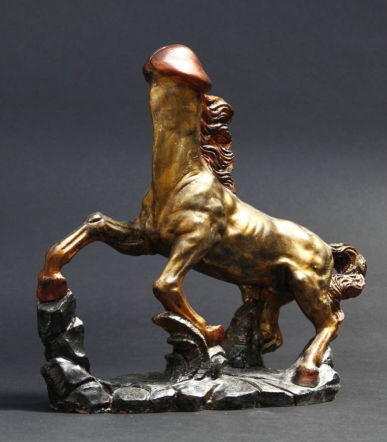 Print of Figurative Horse Sculpture by Herr Karl