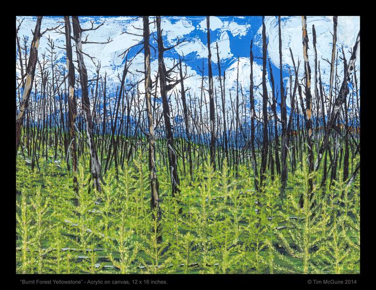 Original Documentary Nature Painting by Timothy McGuire