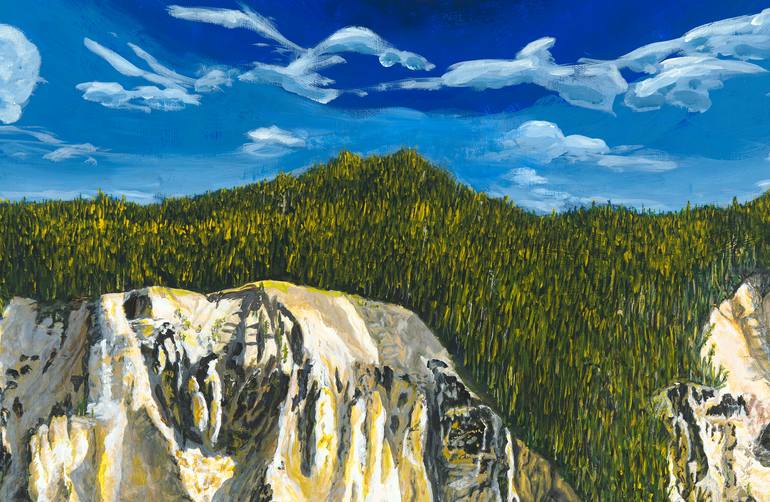 Original Documentary Landscape Painting by Timothy Mcguire