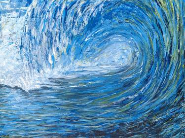 Print of Expressionism Water Paintings by Timothy McGuire