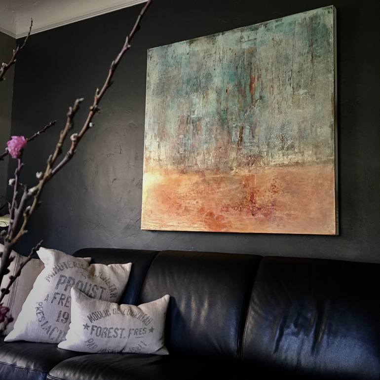 Original Abstract Expressionism Abstract Painting by Stacie Schimke