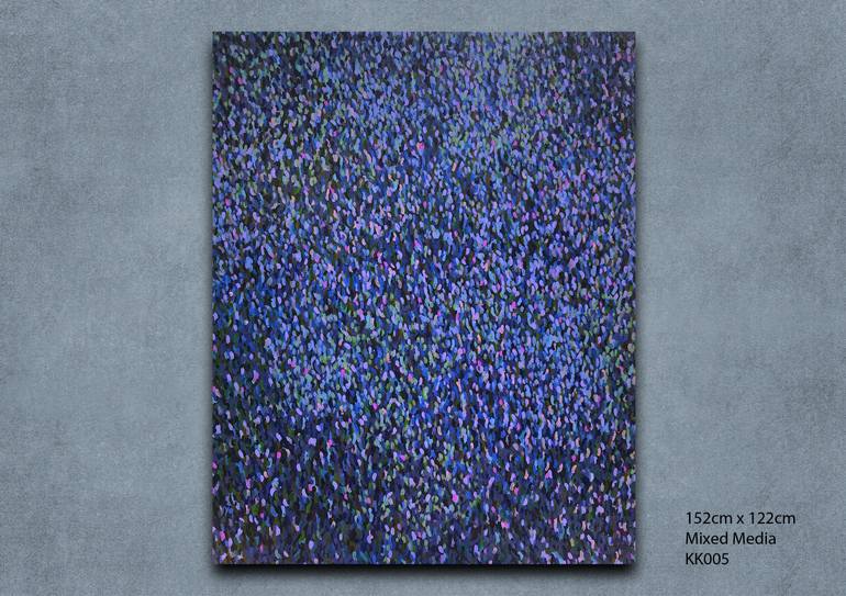 Original Expressionism Abstract Painting by Krishan Kodithuwakku