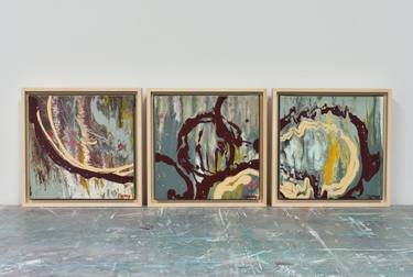 Original Abstract Expressionism Abstract Paintings by Lisa Carney