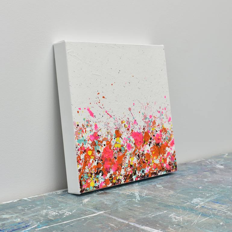 Original Abstract Expressionism Abstract Painting by Lisa Carney