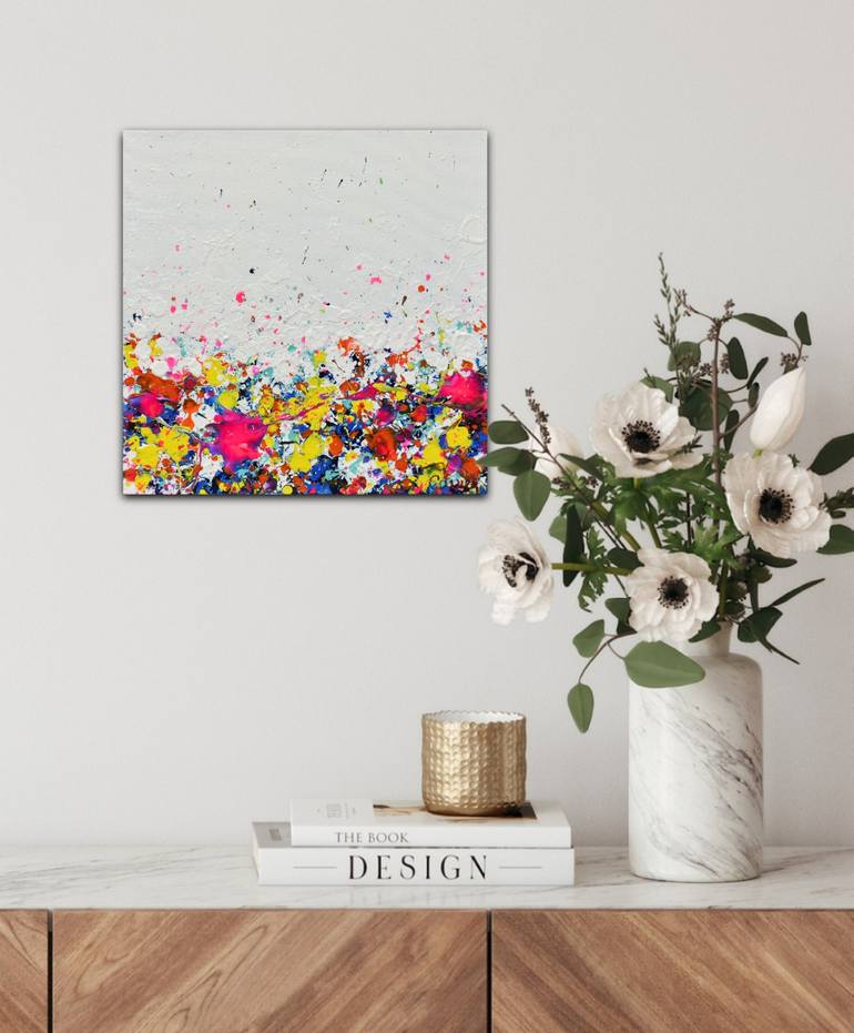 Original Contemporary Abstract Painting by Lisa Carney