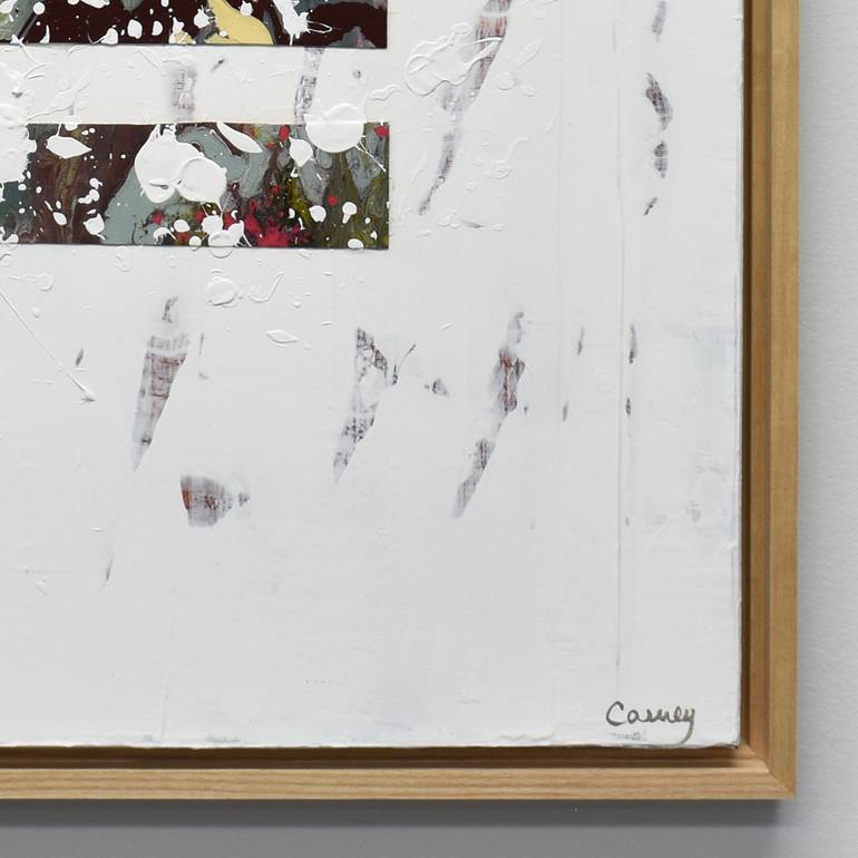 Original Contemporary Abstract Mixed Media by Lisa Carney