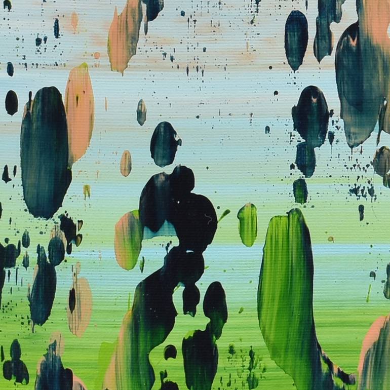 Original Abstract Expressionism Abstract Painting by Lisa Carney