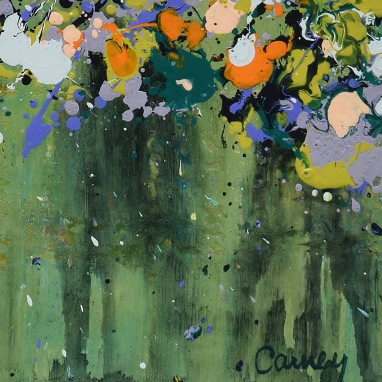 Original Garden Painting by Lisa Carney
