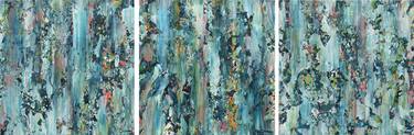 Original Abstract Expressionism Water Paintings by Lisa Carney