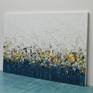 Daffodil Garden in the studio - side view