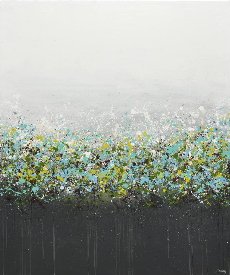 Original Color Field Painting Abstract Paintings by Lisa Carney