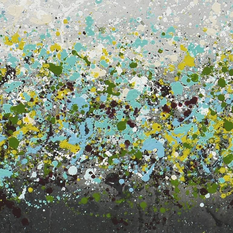 Original Color Field Painting Abstract Painting by Lisa Carney