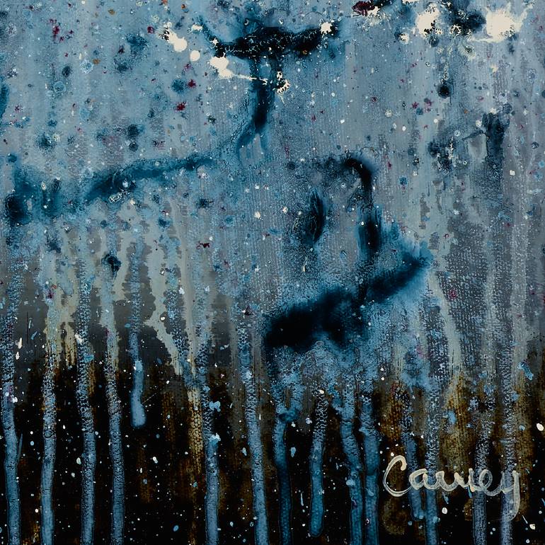 Original Contemporary Abstract Painting by Lisa Carney