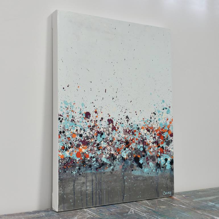 Original Abstract Landscape Painting by Lisa Carney